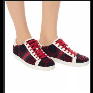 Gucci Red and Black Women's Sneakers